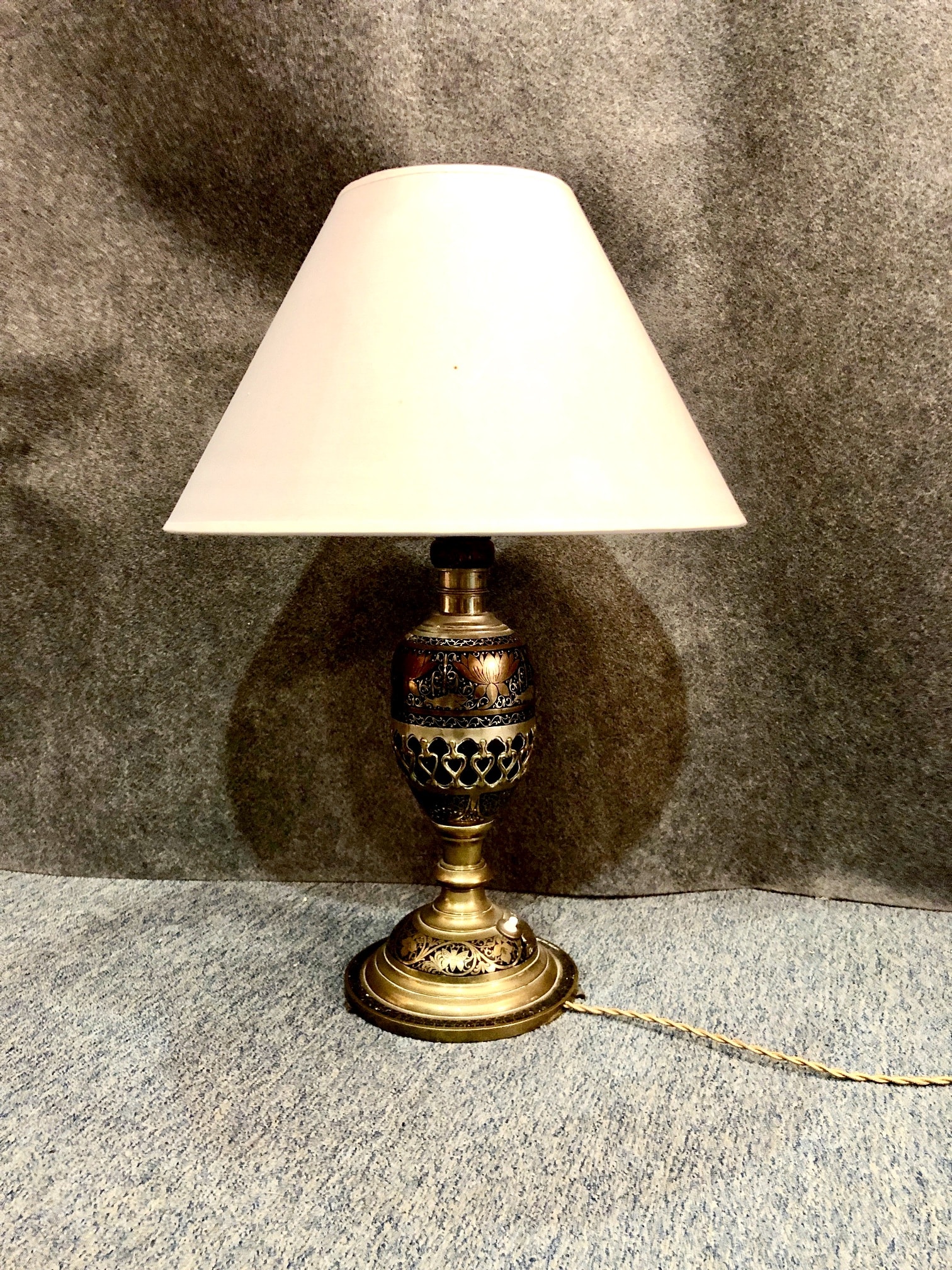 Lampe orientaliste, XIXe siècle